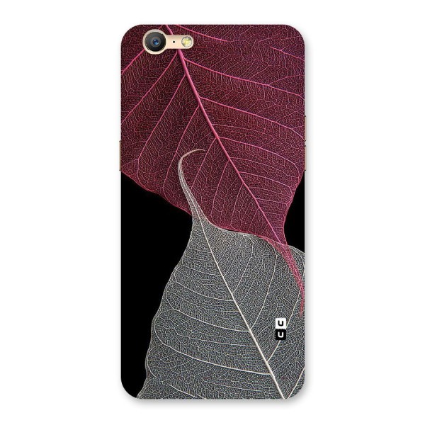 Beauty Leaf Back Case for Oppo A57