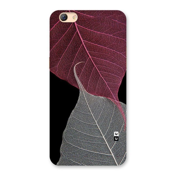 Beauty Leaf Back Case for Oppo F3 Plus