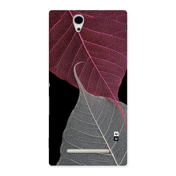 Beauty Leaf Back Case for Sony Xperia C3
