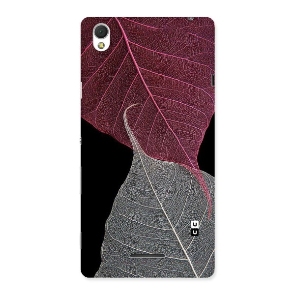 Beauty Leaf Back Case for Sony Xperia T3