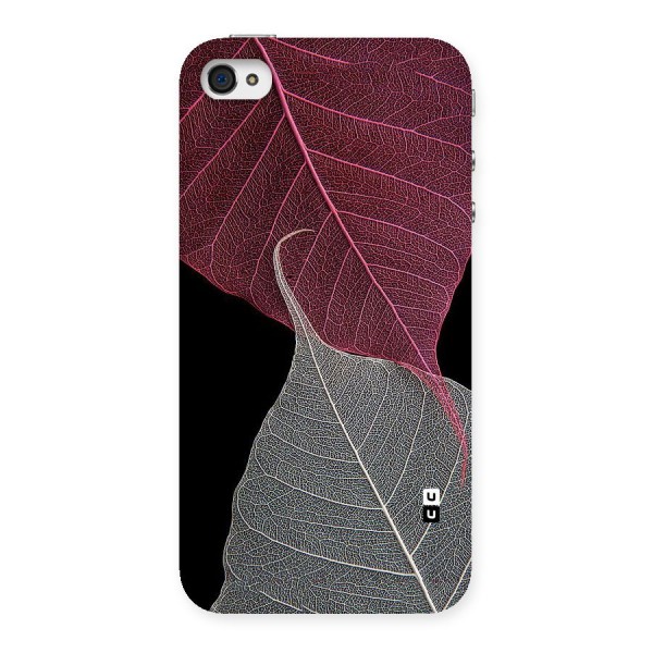 Beauty Leaf Back Case for iPhone 4 4s