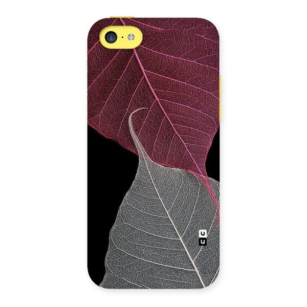 Beauty Leaf Back Case for iPhone 5C