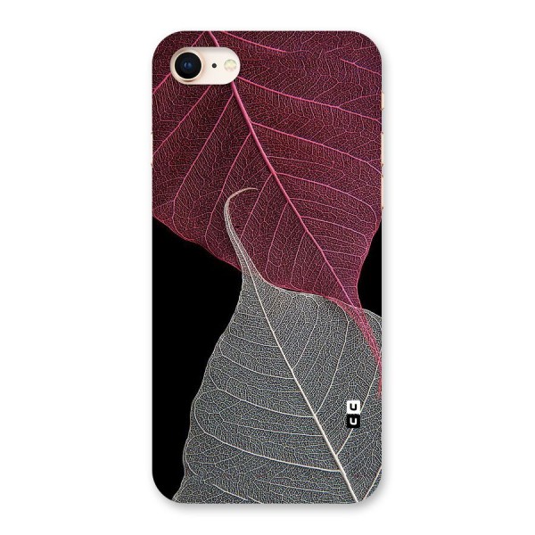 Beauty Leaf Back Case for iPhone 8