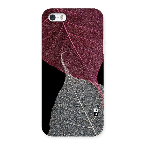Beauty Leaf Back Case for iPhone SE
