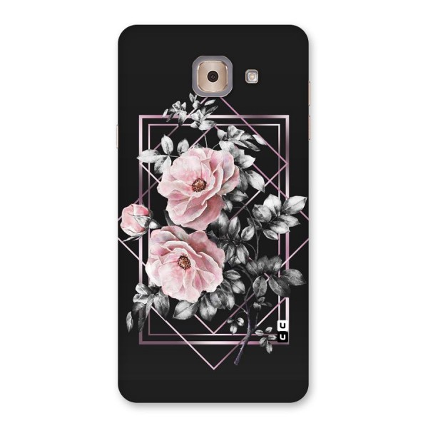 Beguilling Pink Floral Back Case for Galaxy J7 Max