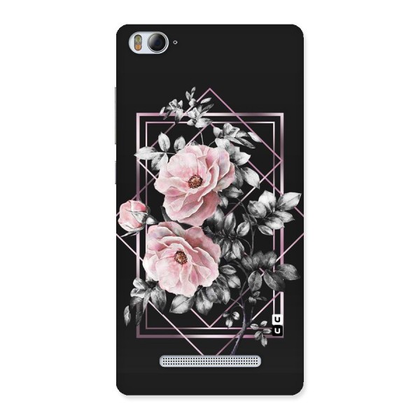 Beguilling Pink Floral Back Case for Xiaomi Mi4i