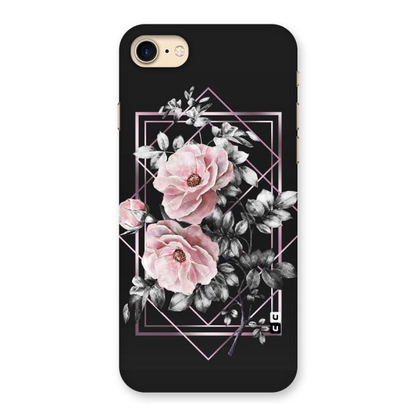 Beguilling Pink Floral Back Case for iPhone 7