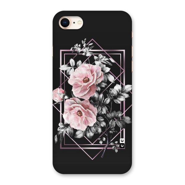 Beguilling Pink Floral Back Case for iPhone 8