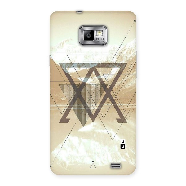 Beige View Back Case for Galaxy S2