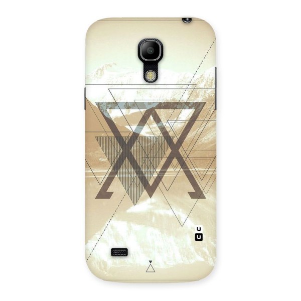Beige View Back Case for Galaxy S4 Mini