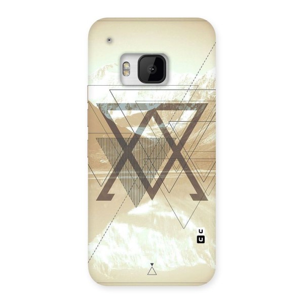 Beige View Back Case for HTC One M9