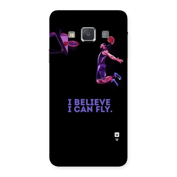 Believe And Fly Back Case for Galaxy A3