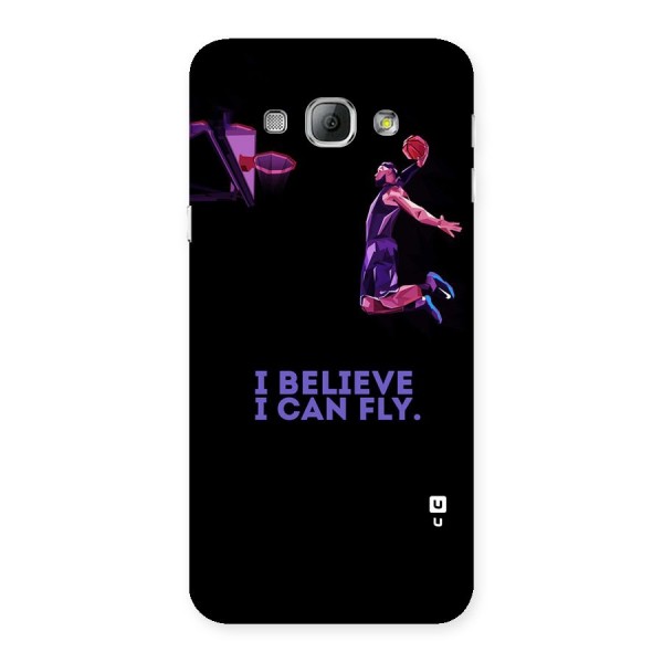 Believe And Fly Back Case for Galaxy A8