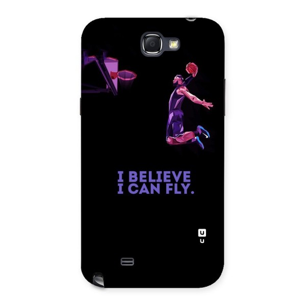 Believe And Fly Back Case for Galaxy Note 2