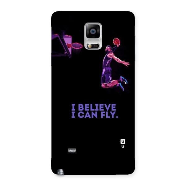 Believe And Fly Back Case for Galaxy Note 4