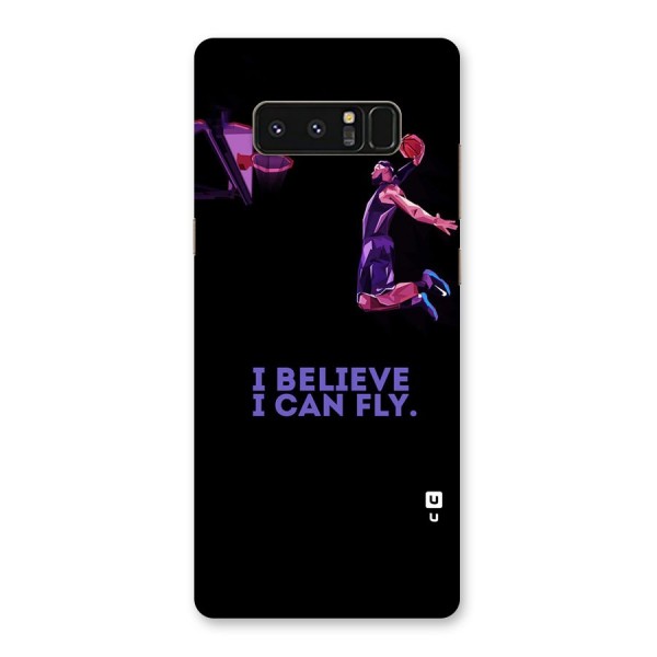 Believe And Fly Back Case for Galaxy Note 8
