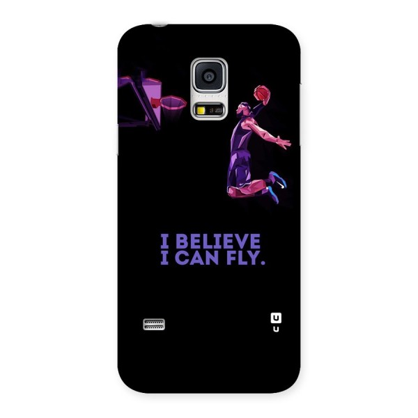 Believe And Fly Back Case for Galaxy S5 Mini