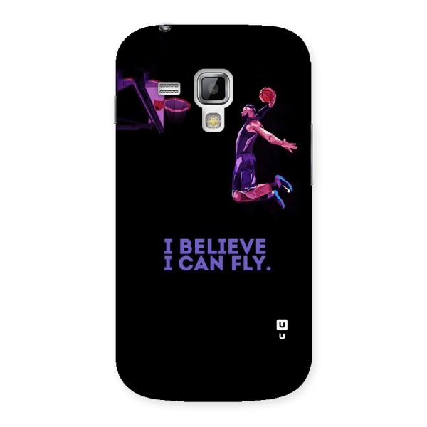 Believe And Fly Back Case for Galaxy S Duos