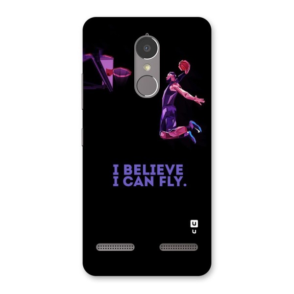 Believe And Fly Back Case for Lenovo K6
