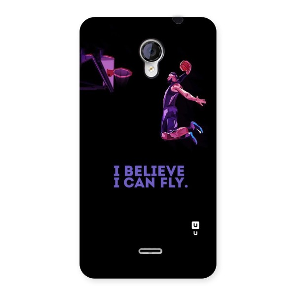Believe And Fly Back Case for Micromax Unite 2 A106