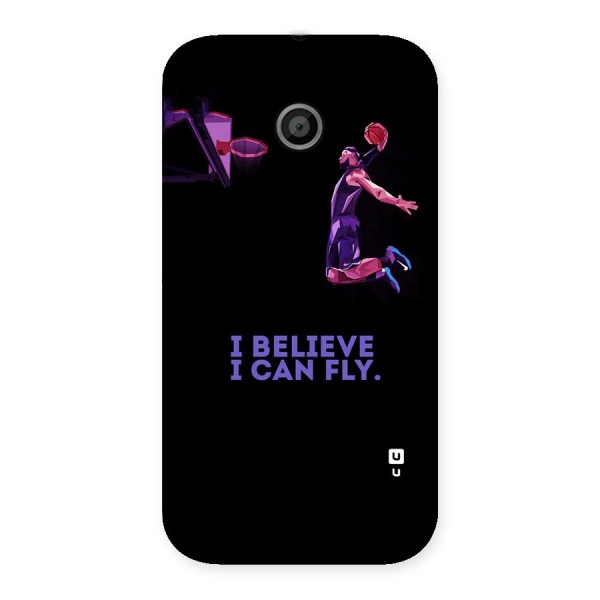 Believe And Fly Back Case for Moto E