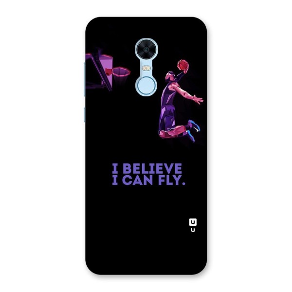 Believe And Fly Back Case for Redmi Note 5