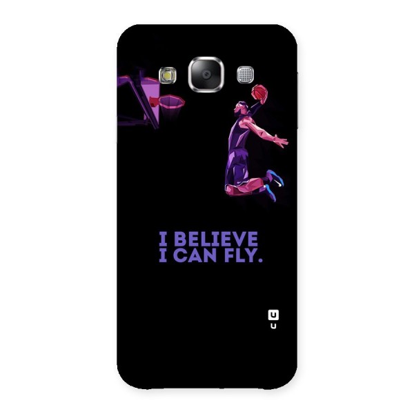 Believe And Fly Back Case for Samsung Galaxy E5