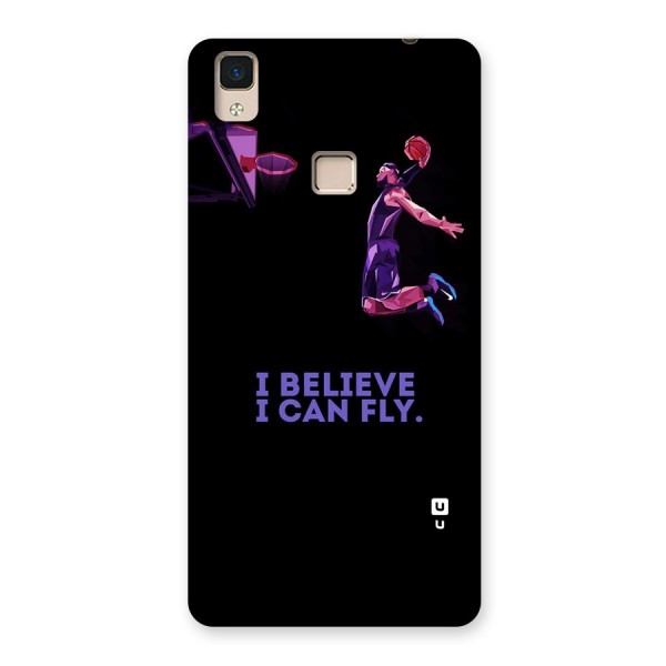Believe And Fly Back Case for V3 Max