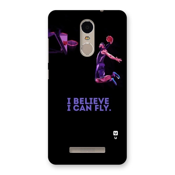Believe And Fly Back Case for Xiaomi Redmi Note 3