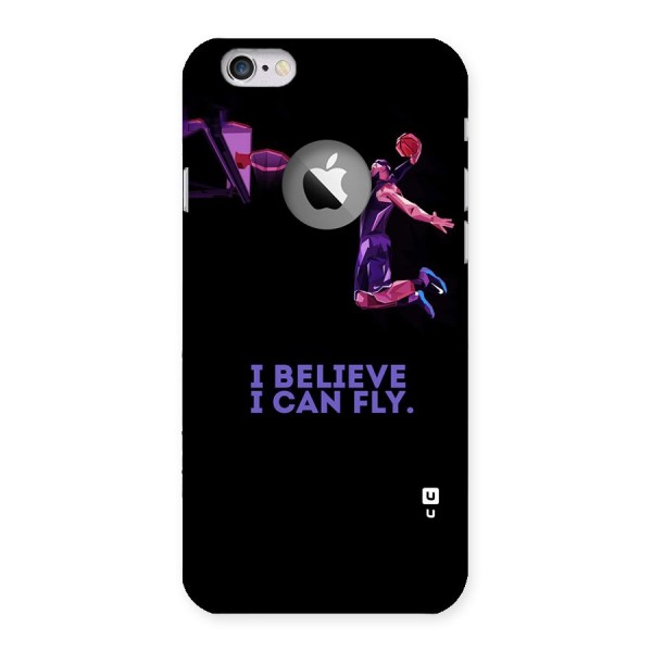 Believe And Fly Back Case for iPhone 6 Logo Cut