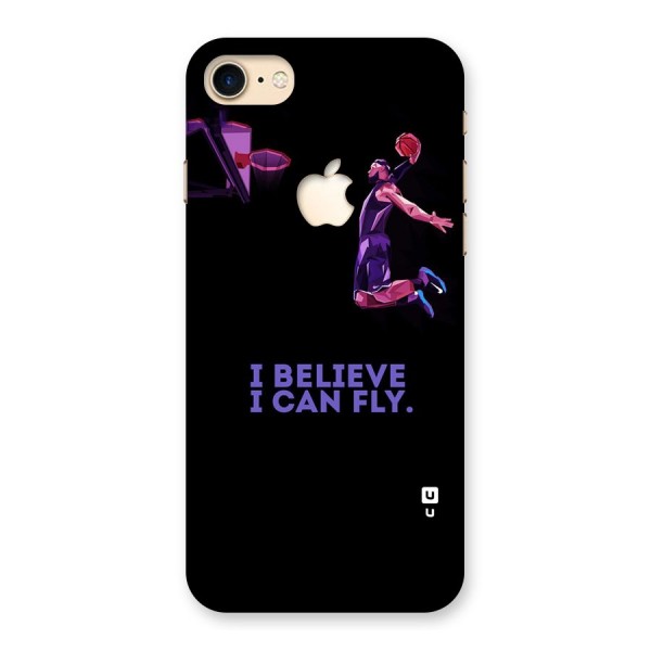 Believe And Fly Back Case for iPhone 7 Apple Cut