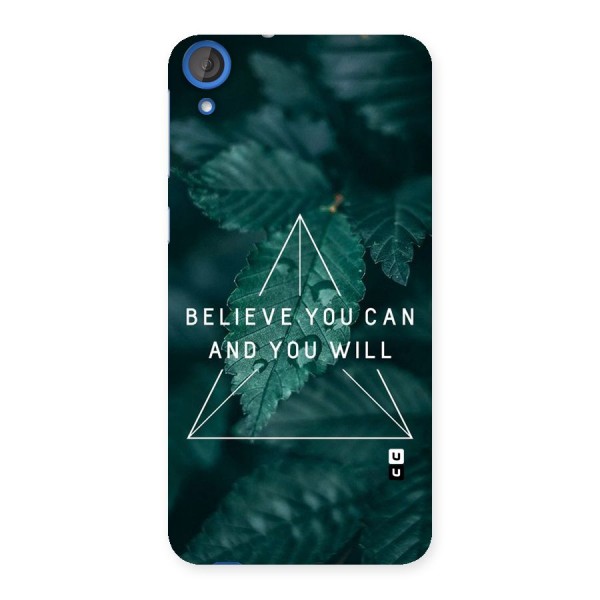 Believe You Can Motivation Back Case for HTC Desire 820