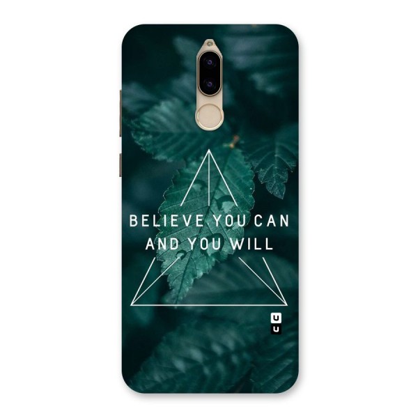 Believe You Can Motivation Back Case for Honor 9i