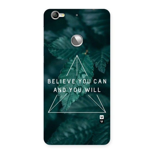 Believe You Can Motivation Back Case for LeTV Le 1s