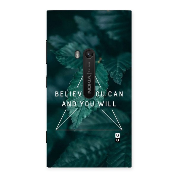 Believe You Can Motivation Back Case for Lumia 920