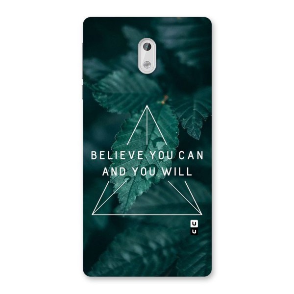 Believe You Can Motivation Back Case for Nokia 3