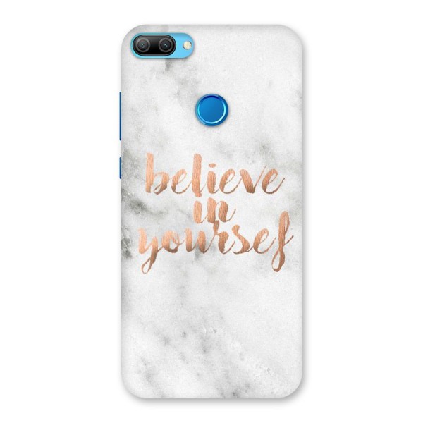 Believe in Yourself Back Case for Honor 9N