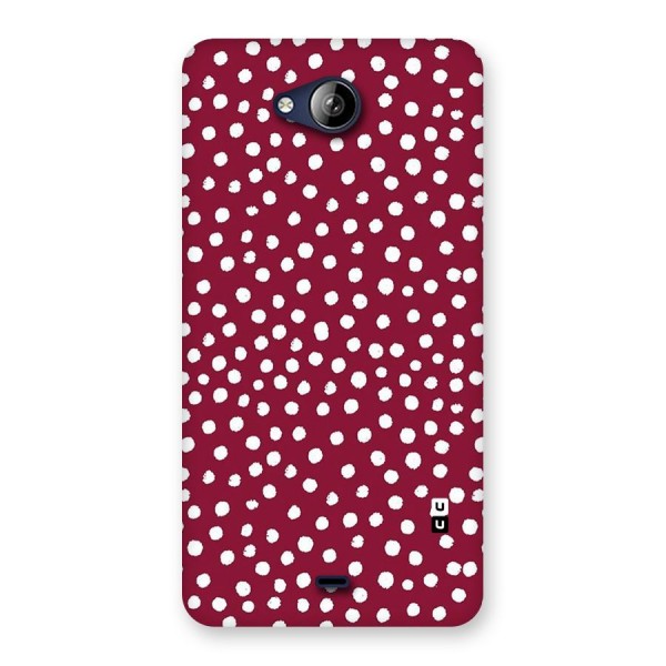 Best Dots Pattern Back Case for Canvas Play Q355