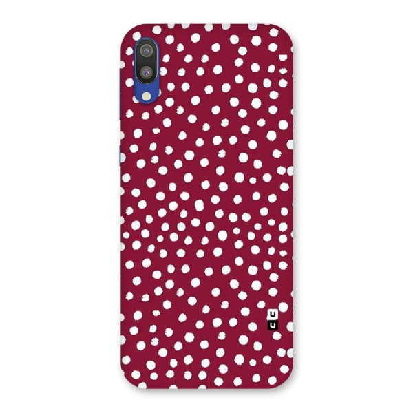 Best Dots Pattern Back Case for Galaxy M10