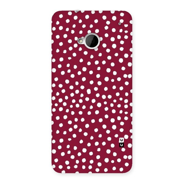 Best Dots Pattern Back Case for HTC One M7