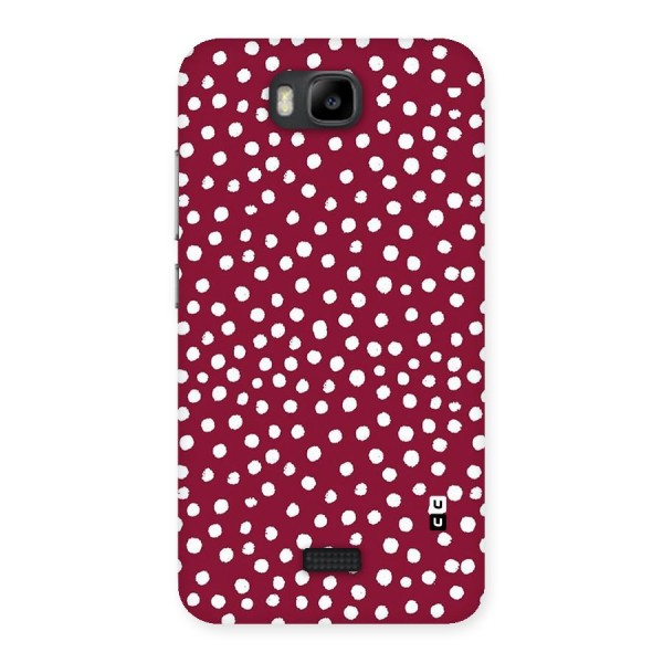 Best Dots Pattern Back Case for Honor Bee