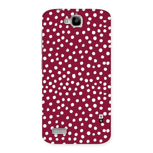 Best Dots Pattern Back Case for Honor Holly