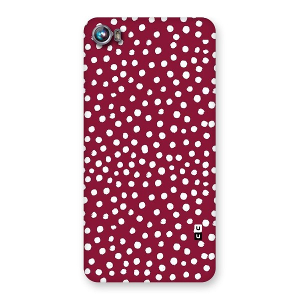 Best Dots Pattern Back Case for Micromax Canvas Fire 4 A107