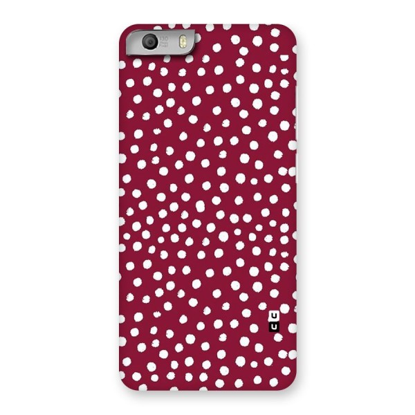 Best Dots Pattern Back Case for Micromax Canvas Knight 2