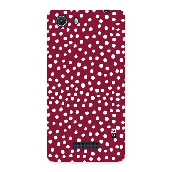 Best Dots Pattern Back Case for Micromax Unite 3