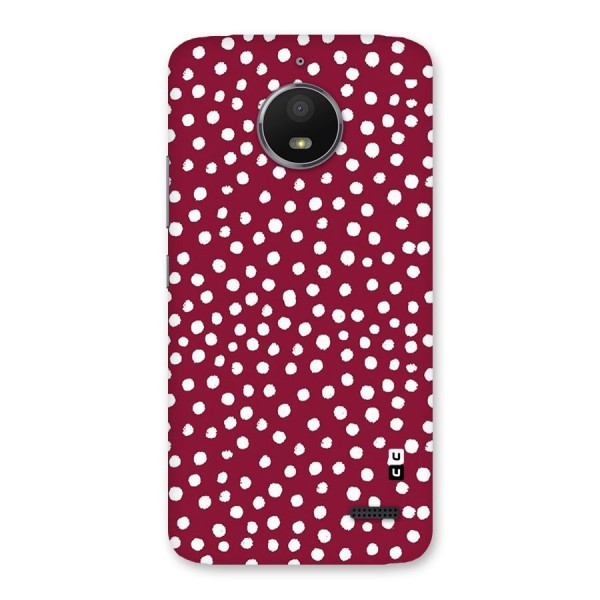 Best Dots Pattern Back Case for Moto E4