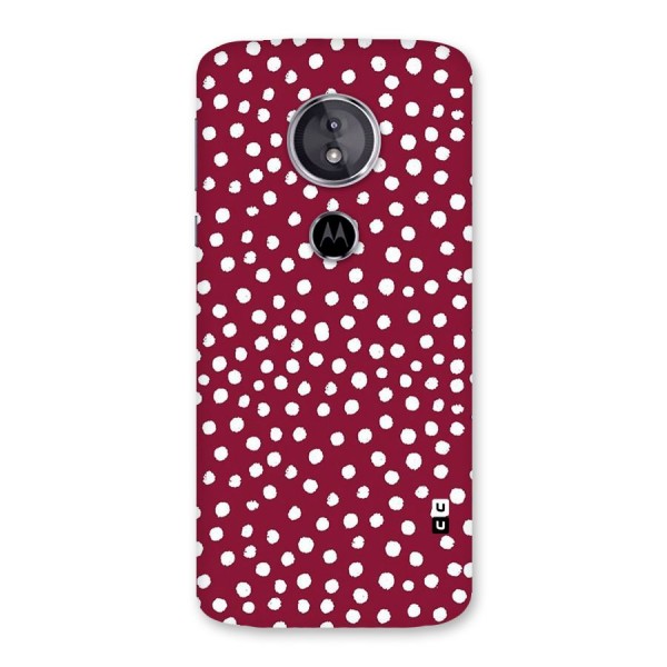 Best Dots Pattern Back Case for Moto E5