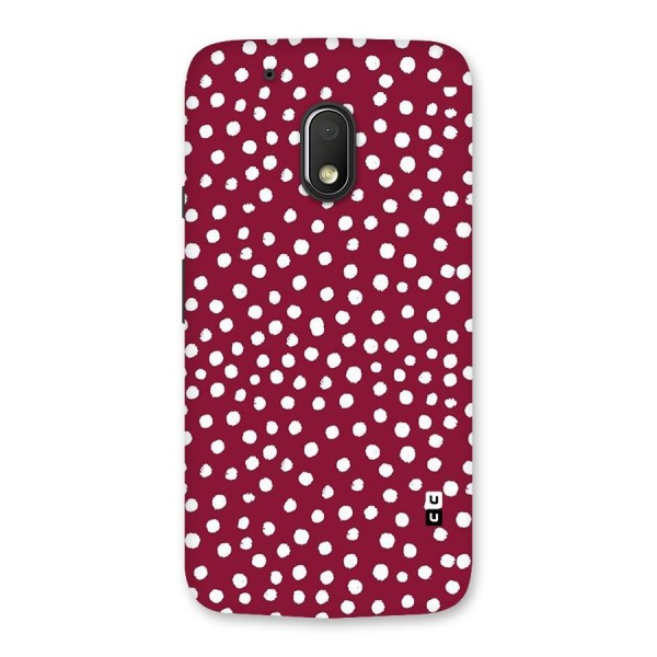 Best Dots Pattern Back Case for Moto G4 Play