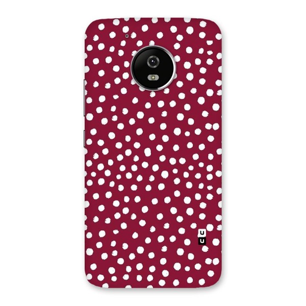 Best Dots Pattern Back Case for Moto G5