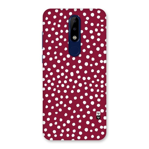 Best Dots Pattern Back Case for Nokia 5.1 Plus